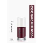 Flormar Yoğun Pigmentli Parlak Oje- Full Color Nail Enamel- Fc40 Royal Maroon - 8690604379934