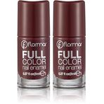 Flormar Yoğun Pigmentli Parlak Oje Full Color Nail Enamel Fc66 Cinnamon (2 paketi)