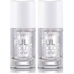 Flormar Yoğun Pigmentli Parlak Oje Şeffaf Full Color Nail Enamel Fc36 Crystal Glam (2 paketi)