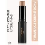 Flormar Yumuşak Dokulu Stick Kontür Kalemi Yarı Mat Bitiş 005 Light Beige Hacim