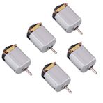 FLORMOON 5 Adet Eğitici Deney Motoru - 3V DC Mini Motor - Elektrik Motoru - ÜCRETSİZ KARGO