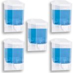 Flosoft 500 ml 5 Adet Sıvı Sabunluk Dezenfektan Aparatı