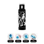 Flosoft 500 ml Siyah Uzay Astronot Desenli Matara