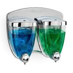 Flosoft F038 Krom 350 ml 2li Sıvı Sabunluk