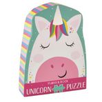 Floss and Rock 40P3597 12 Parça Rainbow Unicorn Şekilli Yapboz