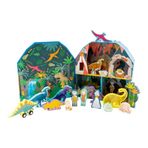 Floss and Rock Dino Ahşap Figürlü Oyun Kutuları