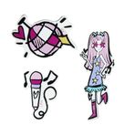 Floss&Rock Light Plus Nine Pop Star Rozet