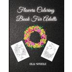 Flower coloring book for Adults