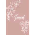 Flower journal notebook
