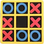 Flower World Tic Tac Toe Dekoratif Oyun Yetişkinler Için Set Çocuk Hediyeleri - Renkli