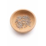 FlowerAksesuar 100 Adet - 5x10 Mm Takı Vidası, Halkalı Vida, Kancalı Vida, Epoksi Takı Vidası, Nikel
