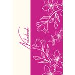 Flowery notebook