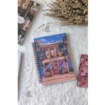 Flowery Paper Bookshop Kitap Günlüğüm , 50 Yaprak /100 Sayfa ,a5, Okuma Günlüğü,defter,notepad, Telli Defter
