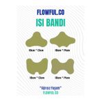 Flowful Bitkisel Isı Terapili Ağrı Bandı 8 Adet - Tıbbi Organik Isı Bandı İle Bütün Vücut Ağrısız