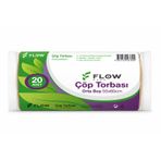 Flowpack Orta 55x60 20'li Çöp Torbası