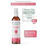 Flowy Oils Gül Mayası Aydınlatıcı Ve Gözenek Sıkılaştırıcı %100 Tam Saf Doğal Yağlı Distilasyon Hidrosöl 50ml AFLY50ML3