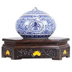 FLRZPPEO Avrupa Tarzı Oyma Meditasyon Masası, Puja Tabanı Sunak Masası Buda Heykelleri Süsler, Ayaklar, El Sanatları, Dekorasyon, Heykel Standı, Alçak Masa,