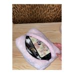 fluffy Baby Pink Peluş Makyaj Çantası / Tozpembe Peluş Makyaj Çantası (20*10)