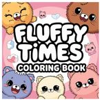 Fluffy Times Hygee Little Corner Adult and Teen Colouring Book For Relaxation and Stress Relief Cute & Cosy