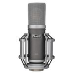 Fluid Audio Axis Profesyonel Kondansatör Stüdyo Mikrofonu (34 mm Altın Diyafram, Şok Diyagramı, XLR Kablo, Gitar, Perküsyon, 20Hz-20 KHz), Siyah