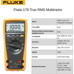 Fluke 179 True Rms Multimetre - Sarı