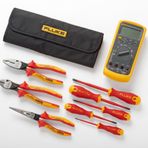 Fluke IB875K Fluke 87V True Rms Multimetre + Yalıtımlı El Araçları Başlangıç Seti