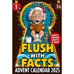Flush With Facts - Advent Calendar: 24 Days of Curious Fun Facts and Toilet Trivia | A Funny Bathroom Gift for Men and Women