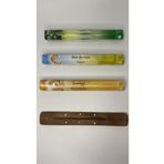 Flute 3'Lü Tütsü Seti + Tütsü Kayığı Hediyeli Vanilya-Hindistan Cevizi-Sandal Kokulu Tütsü