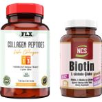 FLX Balık Kollajeni Tip 1-3 Collagen 60 Tablet+Biotin 60 Tablet