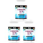 Flx Coenzyme Koenzim Q-10 200 Mg Hyaluronik Asit 90 Tablet X 3 Kutu