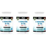 Flx Coenzyme Q10 Koenzim Alfa Lipoik Asit L-Karnitin 100 Mg 90 Tablet X 3 Kutu
