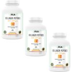 FLX Collagen Peptides Tip 1-3 Balık Kolajeni ( 3 Kutu 300 Tablet )