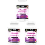 FLX Collagen Tip-1 Tip-2 Tip-3 Hyoluronic Asit Vitamin C 90 Tablet x 3 Kutu 270 Tablet