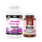 Flx Collagen Type 1-2-3 300 Tablet + Ncs Biotin L-Sistein Çinko 60 Tablet