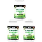 FLX Glucosamine Chondroitin Msm 180 Tablet x 3 Kutu 540 Tablet