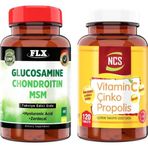 Flx Glucosamine Chondroitin Msm 60 Tab + Vitamin C Çinko Propolis 120 Tab