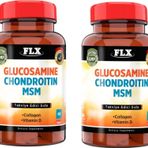 Flx Glucosamine Chondroitin MSM Collagen Vitamin D 2x60 Tablet