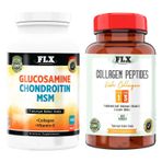 Flx Glucosamine D 180 Tablet & Flx Kollajen Tip 1-3 60 Tablet