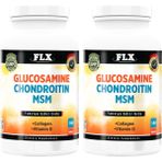 FLX Glukosamine Kondroitin Msm Vitamin D 2 Kutu 180 Tablet