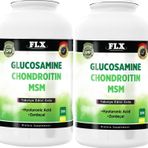 Flx Glukozamin Kondroitin Msm Hyaluronic Acid Zerdeçal 300 Tablet X 2 Kutu-600 Tablet