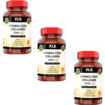 FLX Hidrolize Kollajen Collagen Coenzyme Biotin Selenium Magnezyum 3 Kutu 60 Tablet