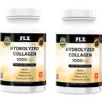 FLX Hidrolize Kollajen Collagen Coenzyme Biotin Selenium Magnezyum 90 Tablet x 2 Kutu