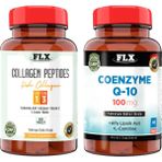 Flx Koenzim Alfa Lipoik Asit Lkarnitin Coenzyme Q10 60 Tablet & Balık Kollajeni Tip 1-3 Collagen 60 Tablet