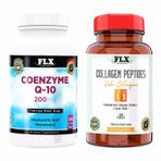Flx Koenzim Q-10 180 Tablet & Flx Kollajen Tip 1-3 60 Tablet