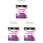 FLX Kollajen Tip-1 Tip-2 Tip-3 Hyaluronic Asit Vitamin C 90 Tablet x 3 Kutu 270 Tablet