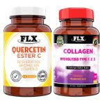 Flx Kuersetin Ester C 60 Tablet & Kollajen Tip-1-2-3 60 Tablet