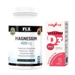 Flx Magnezyum Bisglisinat Malat Taurat Glukonat 90 Tablet+Nevfix 400 Iu Sprey 20 Ml