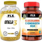 Flx Omega 3 180 Softgel Flx Vitamin D 60 Tablet