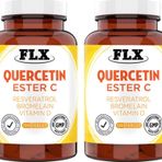 Flx Quercetin Ester C Resveratrol Bromelain Vitamin D 2x120 Tablet