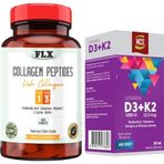 Flx Tip 1-3 Collagen 60 Tablet Ncs Vitamin D+K 20 Ml